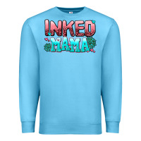 Ocean Blue inked mama Premium Sweatshirt - AdoDesignShop