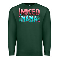 Sports Green inked mama Premium Sweatshirt - AdoDesignShop