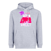 Heather Grey a little wild a little sweet Heavyweight Hoodie - JahusDesignShop