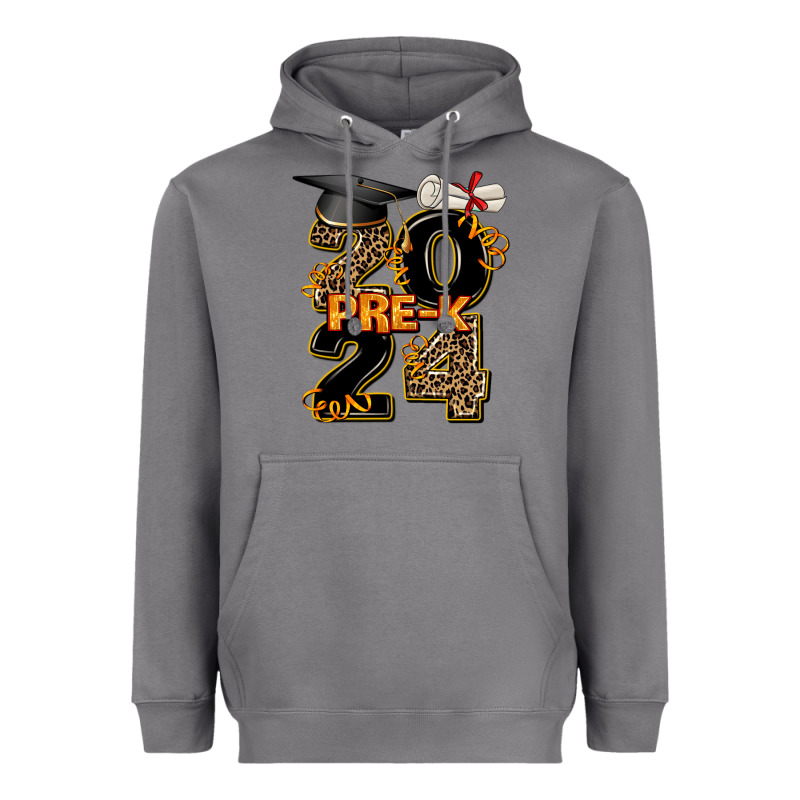 2024 Pre K Graduation Heavyweight Hoodie by AdoDesignShop | Teevron