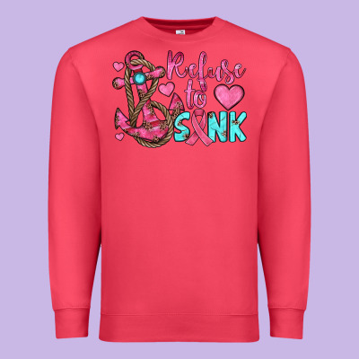 Refuse To Sink Premium Sweatshirt Designed By Jahusdesignshop