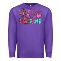 Purple refuse to sink Premium Sweatshirt - JahusDesignShop