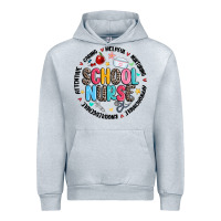 Heather Grey school nurse Urban Hoodie - MaliasSmallBusiness