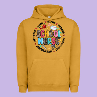 School Nurse Urban Hoodie Designed By Maliassmallbusiness