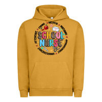 Pigment Peanut Butter school nurse Urban Hoodie - MaliasSmallBusiness