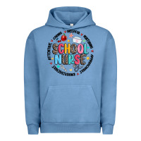 Pigment Pebble Blue school nurse Urban Hoodie - MaliasSmallBusiness