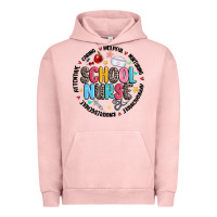 Pigment Salmon school nurse Urban Hoodie - MaliasSmallBusiness