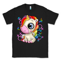 Black unicorn Classic Tee - Zillion Design Studio