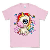 Bubblegum Pink unicorn Classic Tee - Zillion Design Studio