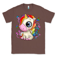 Chestnut unicorn Classic Tee - Zillion Design Studio