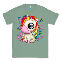 Sage unicorn Classic Tee - Zillion Design Studio