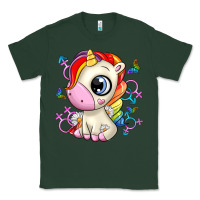 Sports Green unicorn Classic Tee - Zillion Design Studio