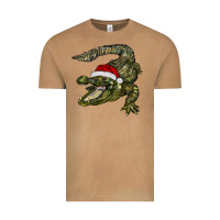 Christmas Alligator Vintage Tee | Teevron