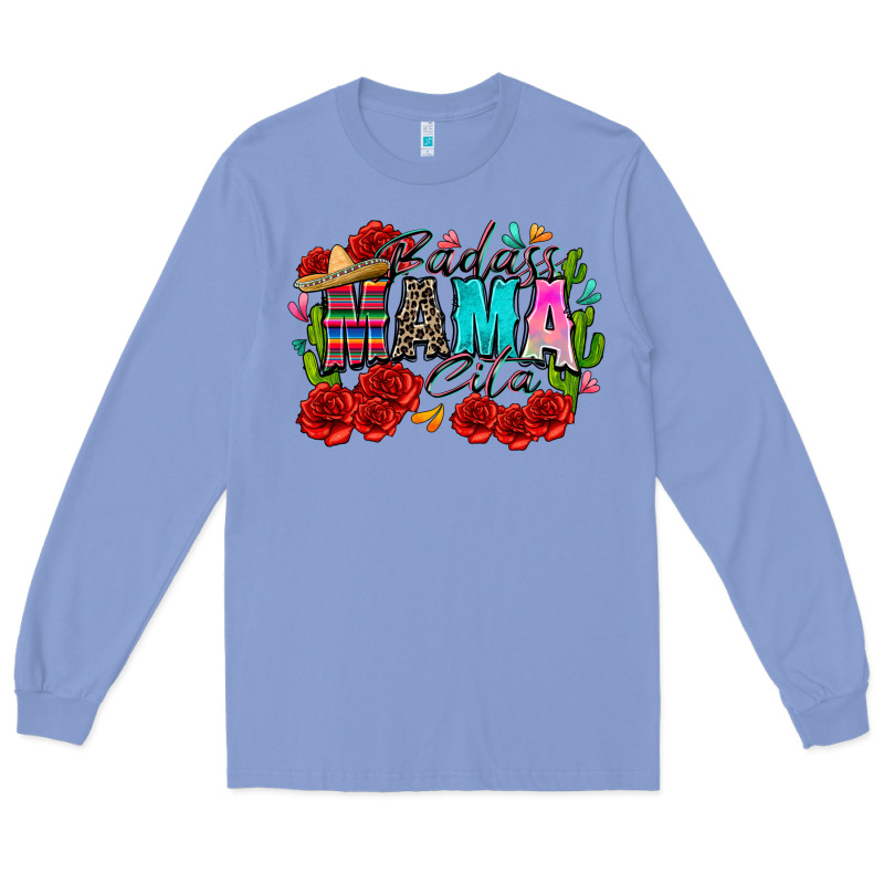 Badass Mama Cita Long Sleeve Tee by Zillion Design Studio | Teevron