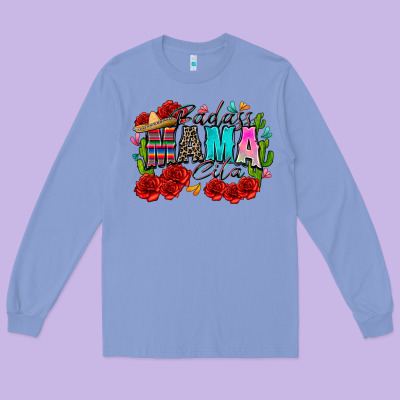 Badass Mama Cita Long Sleeve Tee Designed By Zillion Design Studio
