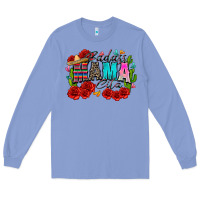Colony Blue badass mama cita Long Sleeve Tee - Zillion Design Studio