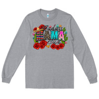 Heather Grey badass mama cita Long Sleeve Tee - Zillion Design Studio