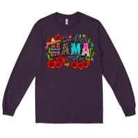 Plum badass mama cita Long Sleeve Tee - Zillion Design Studio