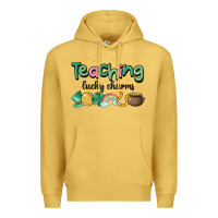 Antique Gold teaching lucky charm Premium Hoodie - MaliasSmallBusiness