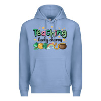 Colony Blue teaching lucky charm Premium Hoodie - MaliasSmallBusiness