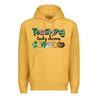 Mustard teaching lucky charm Premium Hoodie - MaliasSmallBusiness