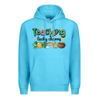 Ocean Blue teaching lucky charm Premium Hoodie - MaliasSmallBusiness