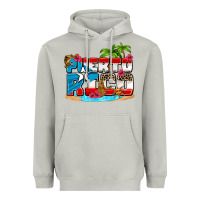 Moon Dust puerto rico and flowers with frog Heavyweight Hoodie - AdoDesignShop