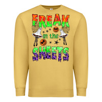 Antique Gold freak in the sheets Premium Sweatshirt - BundleAndBundleShop