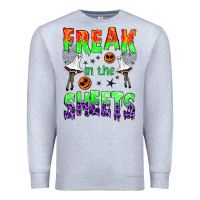 Heather Grey freak in the sheets Premium Sweatshirt - BundleAndBundleShop