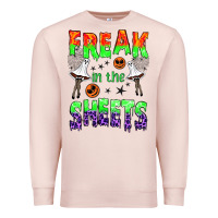 Pale Pink freak in the sheets Premium Sweatshirt - BundleAndBundleShop