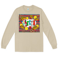 Mushroom taco fiesta Long Sleeve Tee - Zillion Design Studio