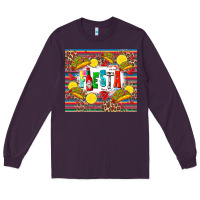 Plum taco fiesta Long Sleeve Tee - Zillion Design Studio