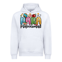 White para professional Urban Hoodie - MaliasSmallBusiness