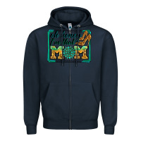 Navy oh honey i'm that mom Zipper Hoodie - Zillion Design Studio