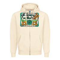 Sandshell oh honey i'm that mom Zipper Hoodie - Zillion Design Studio