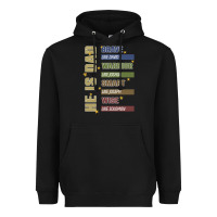 Black bible verses Heavyweight Hoodie - JahusDesignShop