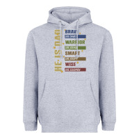 Heather Grey bible verses Heavyweight Hoodie - JahusDesignShop