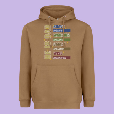 Bible Verses Heavyweight Hoodie Designed By Jahusdesignshop