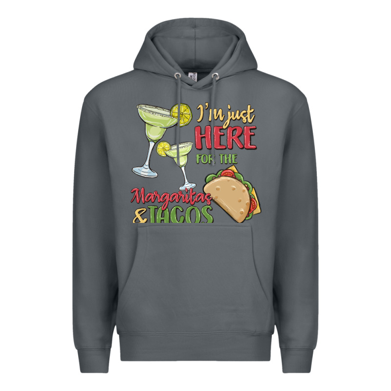 I'm Here For The Margaritas And Tacos Premium Hoodie by MaliasSmallBusiness | Teevron