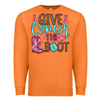 Carrot give cancer the boot Premium Sweatshirt - JahusDesignShop