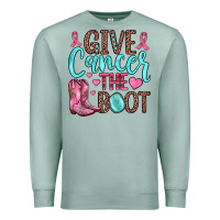 Seafoam give cancer the boot Premium Sweatshirt - JahusDesignShop