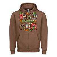 Chestnut nacho average mom Zipper Hoodie - Zillion Design Studio