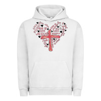 Pigment Lunar Rock retro christian valentine Urban Hoodie - MaliasSmallBusiness