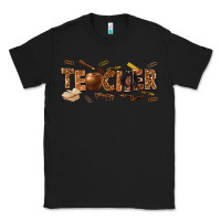Black melanin teacher Classic Tee - texasbilliewilder