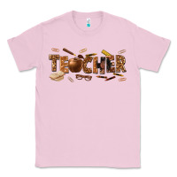 Bubblegum Pink melanin teacher Classic Tee - texasbilliewilder