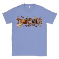 Colony Blue melanin teacher Classic Tee - texasbilliewilder