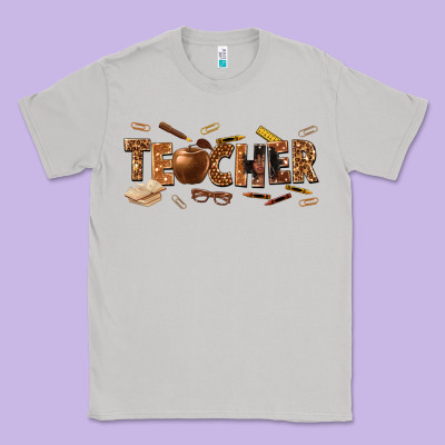 Melanin Teacher Classic Tee Designed By Texasbilliewilder
