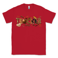Red melanin teacher Classic Tee - texasbilliewilder