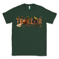 Sports Green melanin teacher Classic Tee - texasbilliewilder