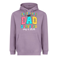 Lavender forget the grad dad survived class of 2024 Heavyweight Hoodie - JahusDesignShop